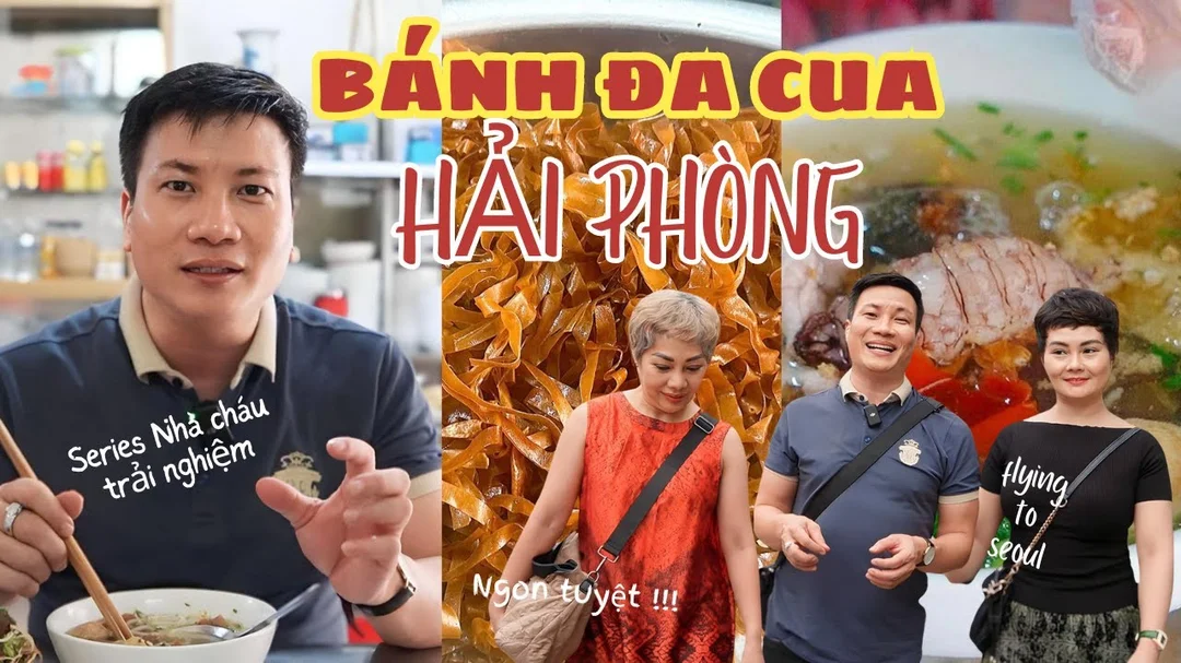 Bí quyết nấu bánh đa cua Hải Phòng