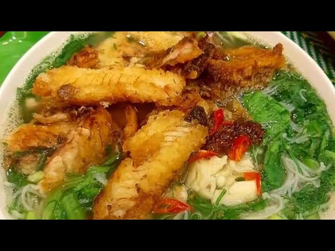 Cách nấu canh bánh đa cá rô đồng siêu ngon cho gia đình