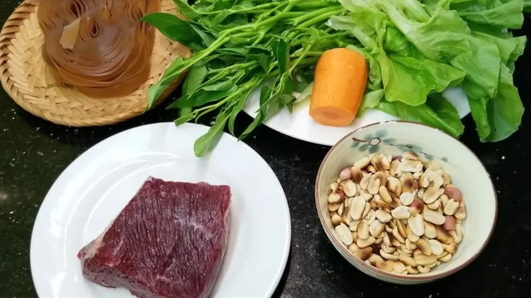 thành phần bánh đa trộn chuẩn vị