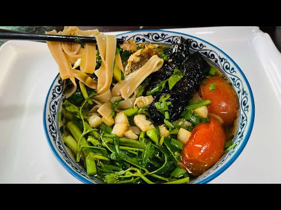 Video hướng dẫn nấu bánh đa cua Hải Phòng tại nhà