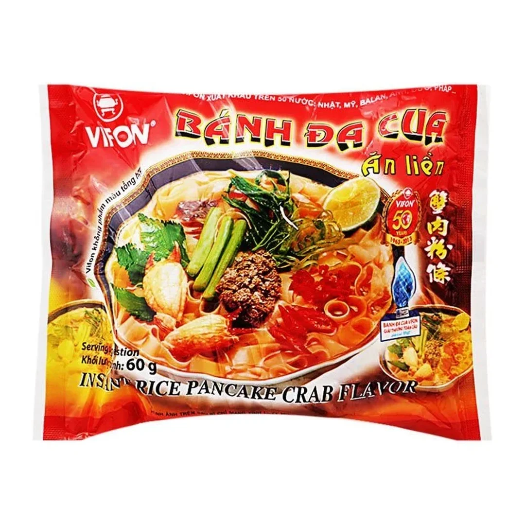 Bánh đa cua ăn liền bán online bánh đa cua ăn liền VIFON Hoàng Gia bán online dạng gói