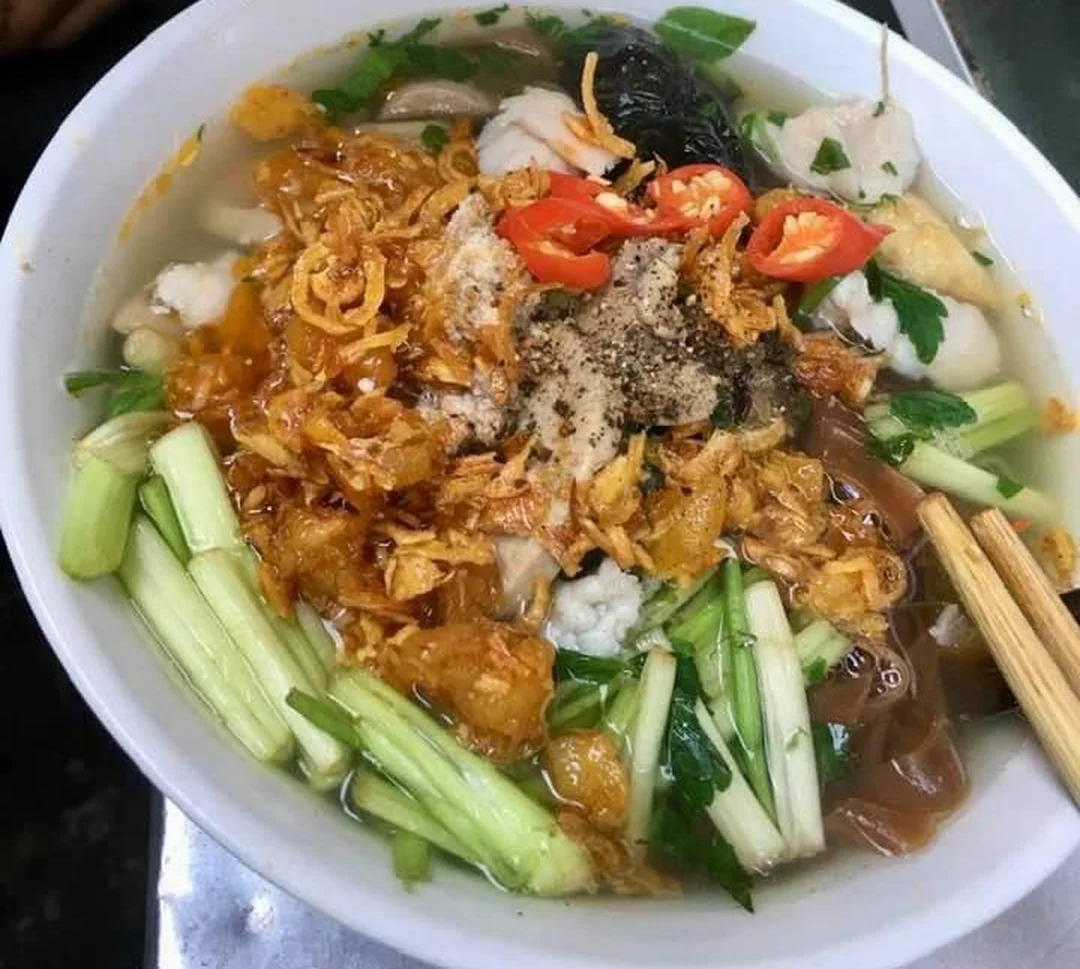 bánh đa cua làm từ gì với bánh đa cua rau cần Hải Phòng