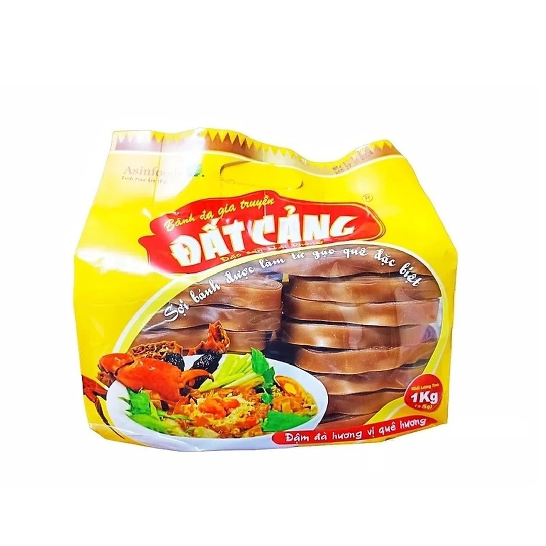 Bánh đa đỏ Hải Phòng dạng khô đóng gói bánh đa đỏ hải phòng dạng khô đóng gói