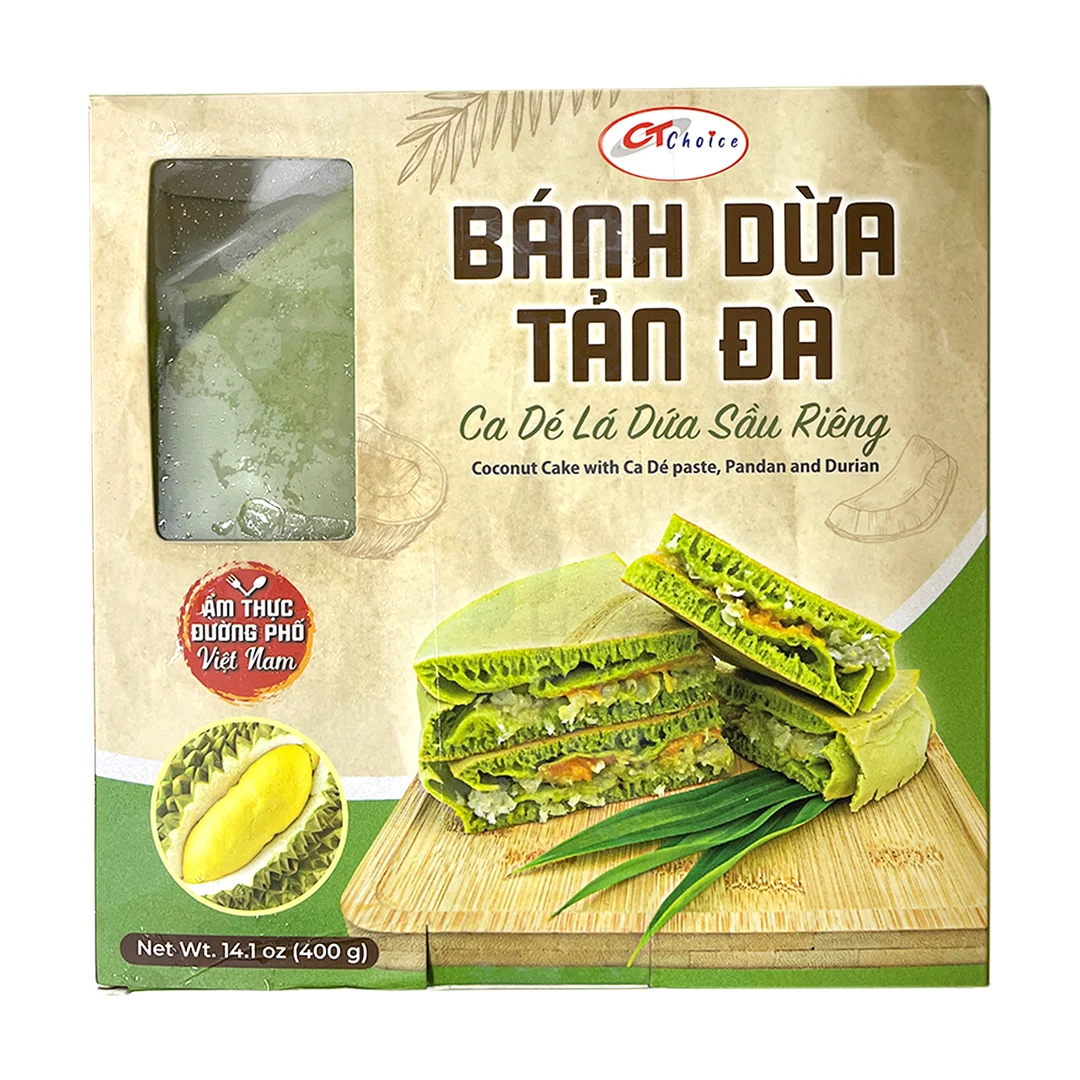 bánh đa dừa dạng bánh dừa Tản Đà đông lạnh