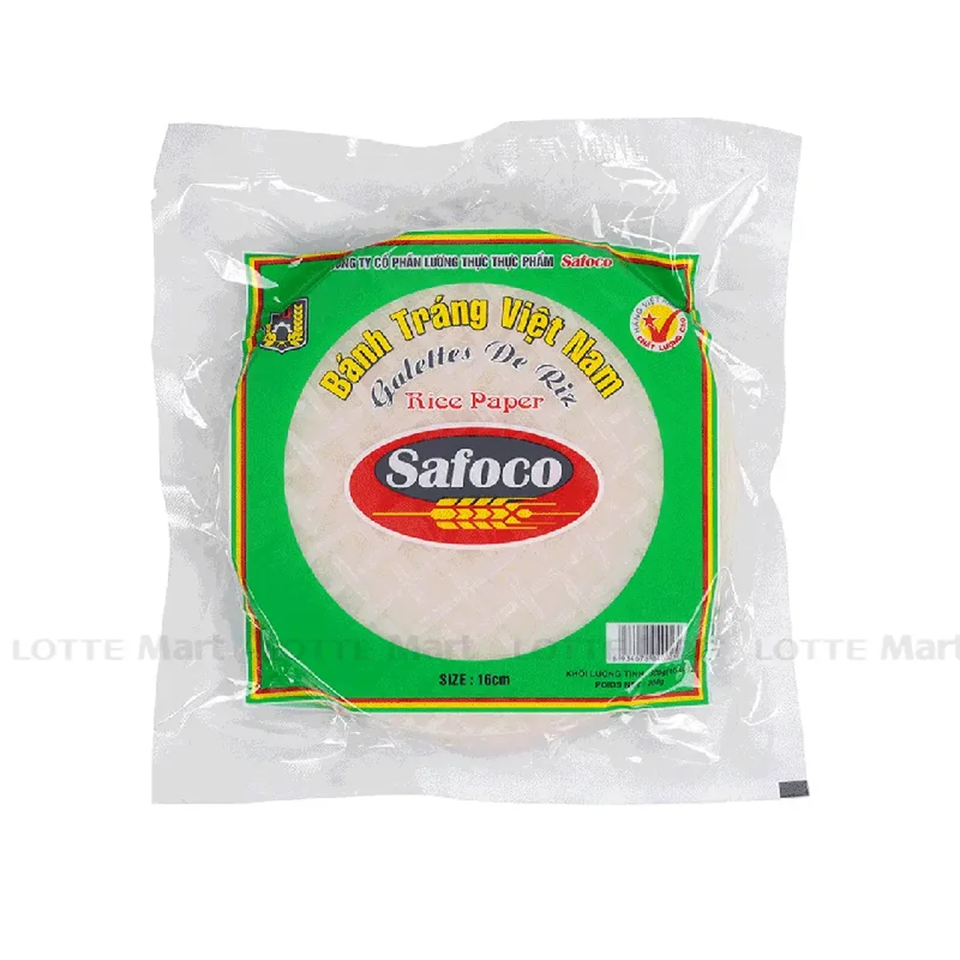 bánh đa nem safoco gói 22cm 500g tại siêu thị