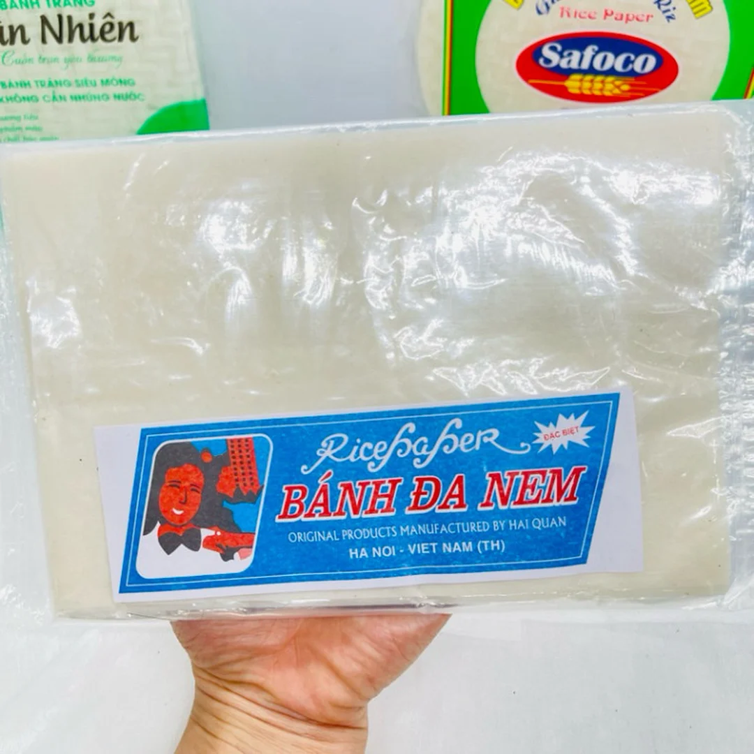 bánh đa nem safoco gói 300g hình ảnh sản phẩm thực tế