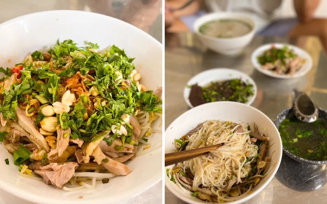 Quán bánh đa ngan Hải Phòng trong ngõ 73 Điện Biên Phủ bánh đa ngan hải phòng tại quán ngõ 73 Điện Biên Phủ
