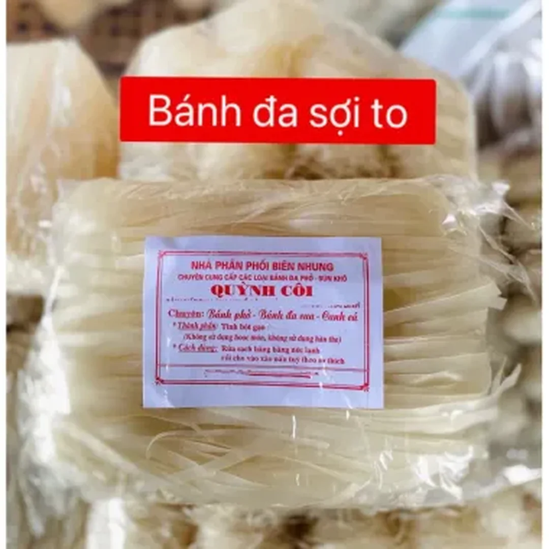 bánh đa sợi khô cuộn Quỳnh Côi Thái Bình túi 1kg