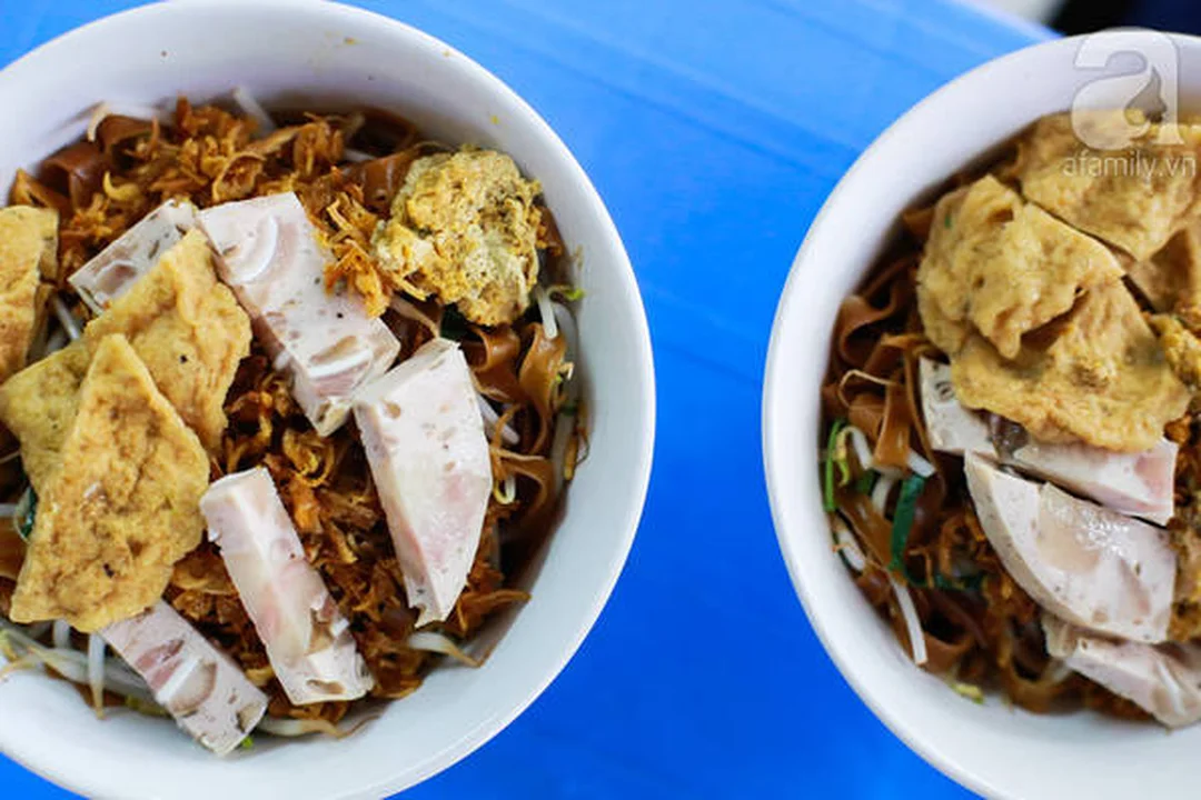 bánh đa trộn hàng chĩnh phần ăn trộn sẵn