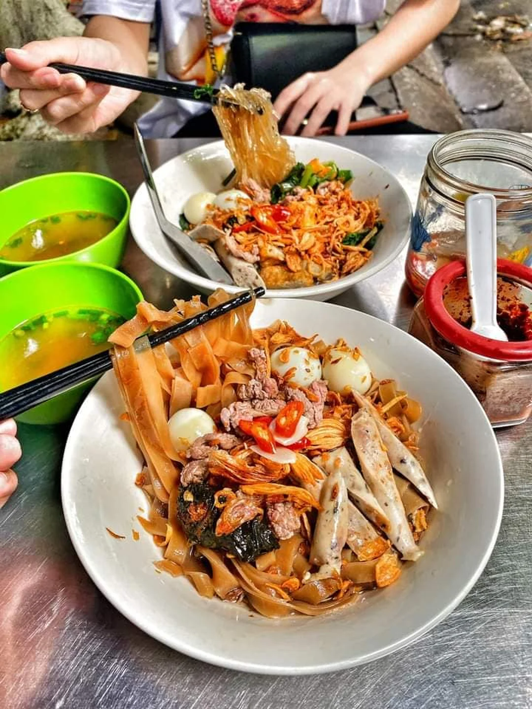 Bánh đa trộn như mây tại Dốc Thọ Lão bánh đa trộn như mây tại dốc thọ lão