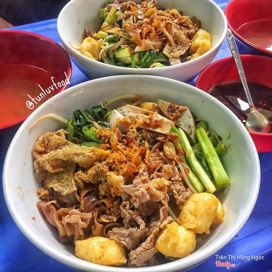 bánh đa trộn thái thịnh cần tránh lỗi khi gọi món