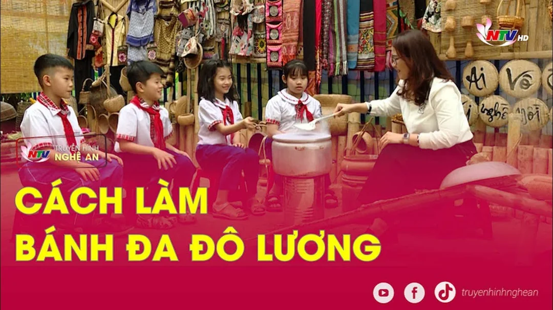 Cách làm bánh đa Đô Lương