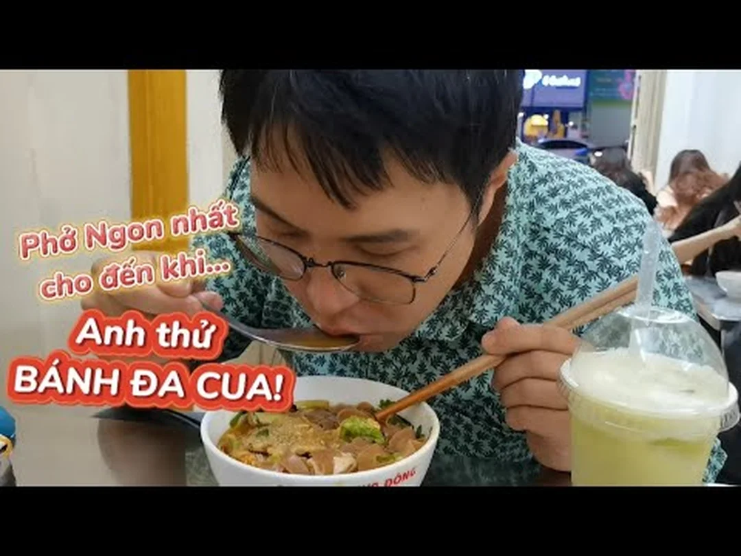 Cận cảnh bát bánh đa cua 48 Lạch Tray Hải Phòng