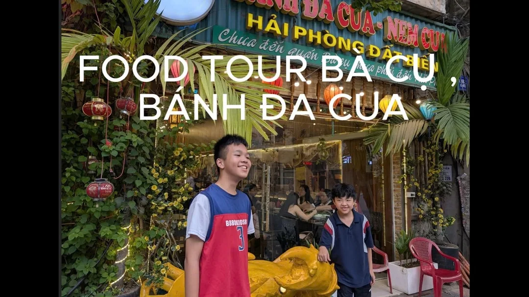 Review bánh đa cua Bà Cụ Hải Phòng