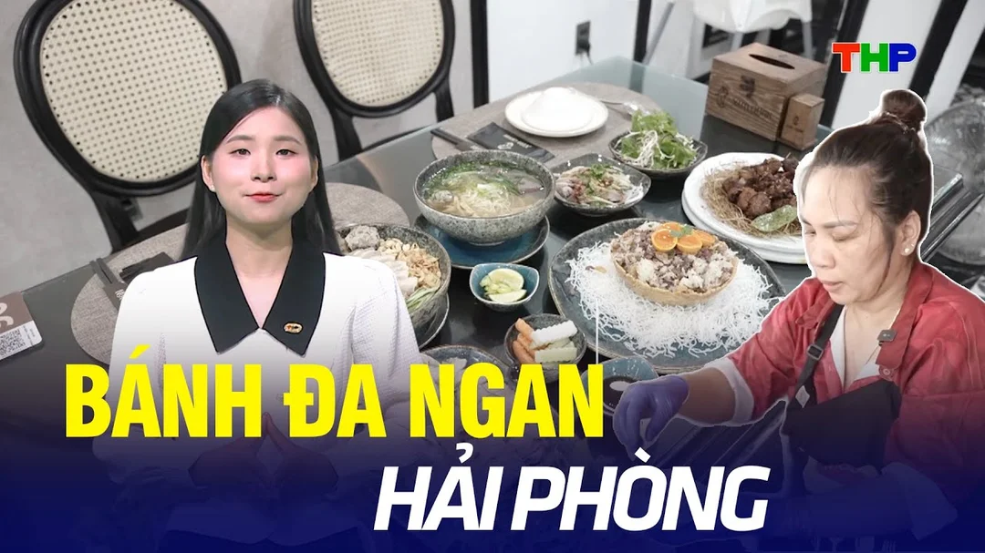 Video bánh đa ngan Hải Phòng