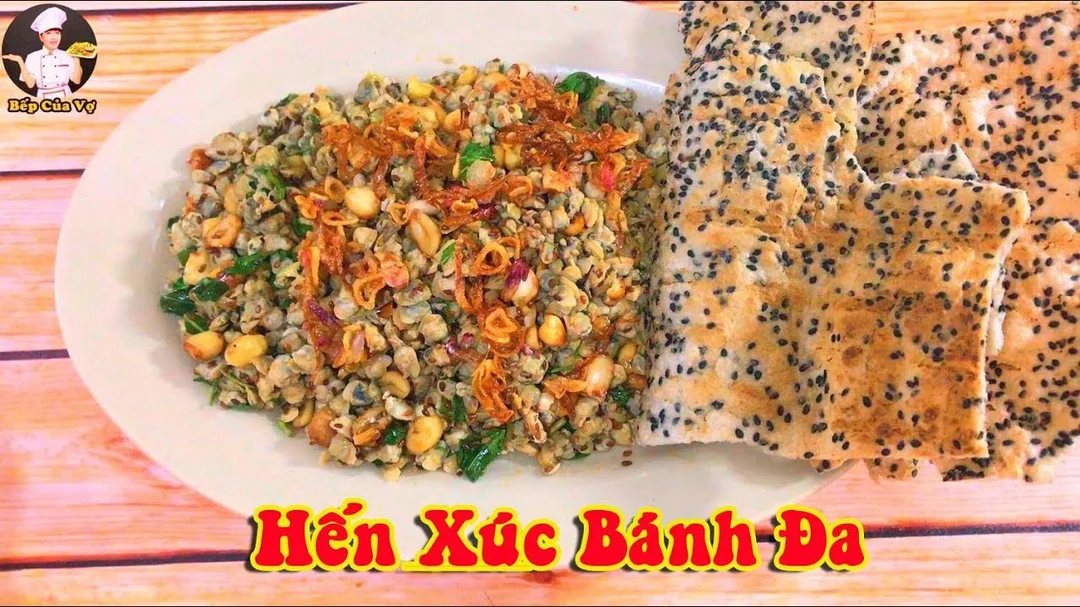Video hướng dẫn hến xúc bánh đa miền Trung