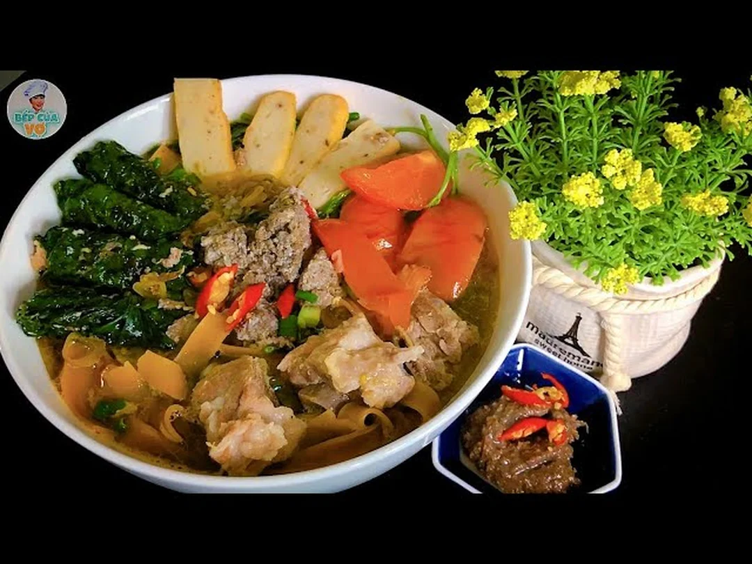 Video hướng dẫn nấu bánh đa cua tại nhà