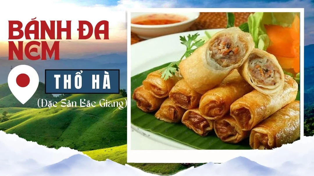Video quy trình làm bánh đa nem Thổ Hà