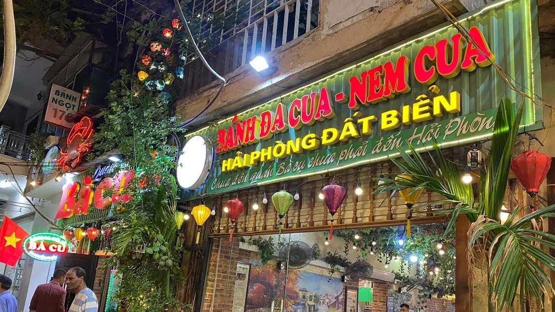Video review bánh đa cua Bà Cụ Hải Phòng