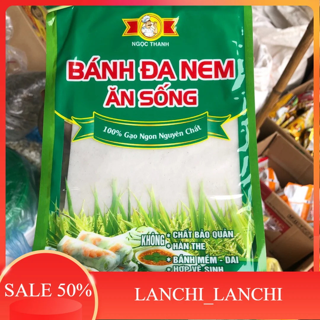 Bánh đa nem ăn sống dùng cuốn gỏi bánh đa nem ăn sống dùng cuốn gỏi với nhân chín